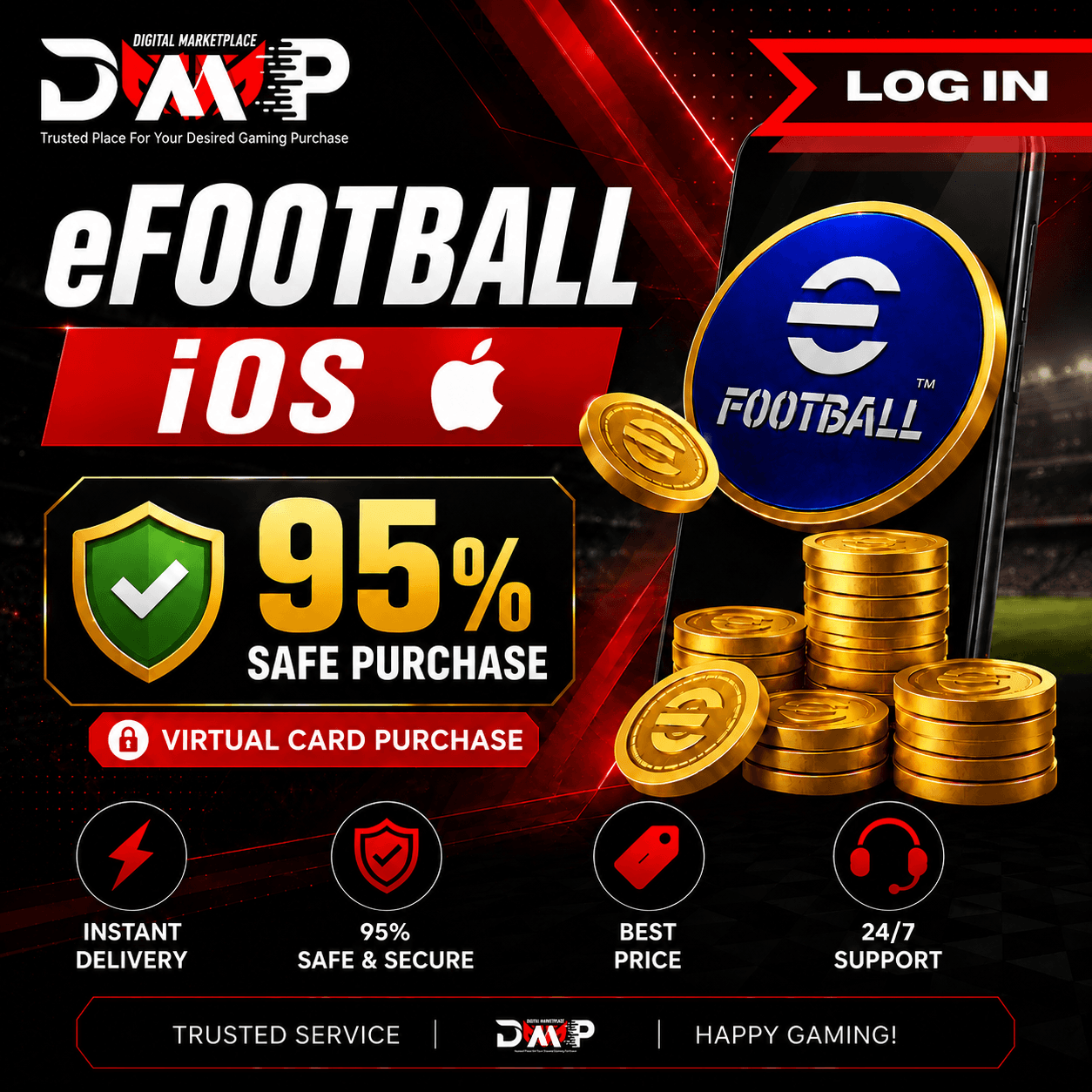 Efootball 95% Safe (ios)