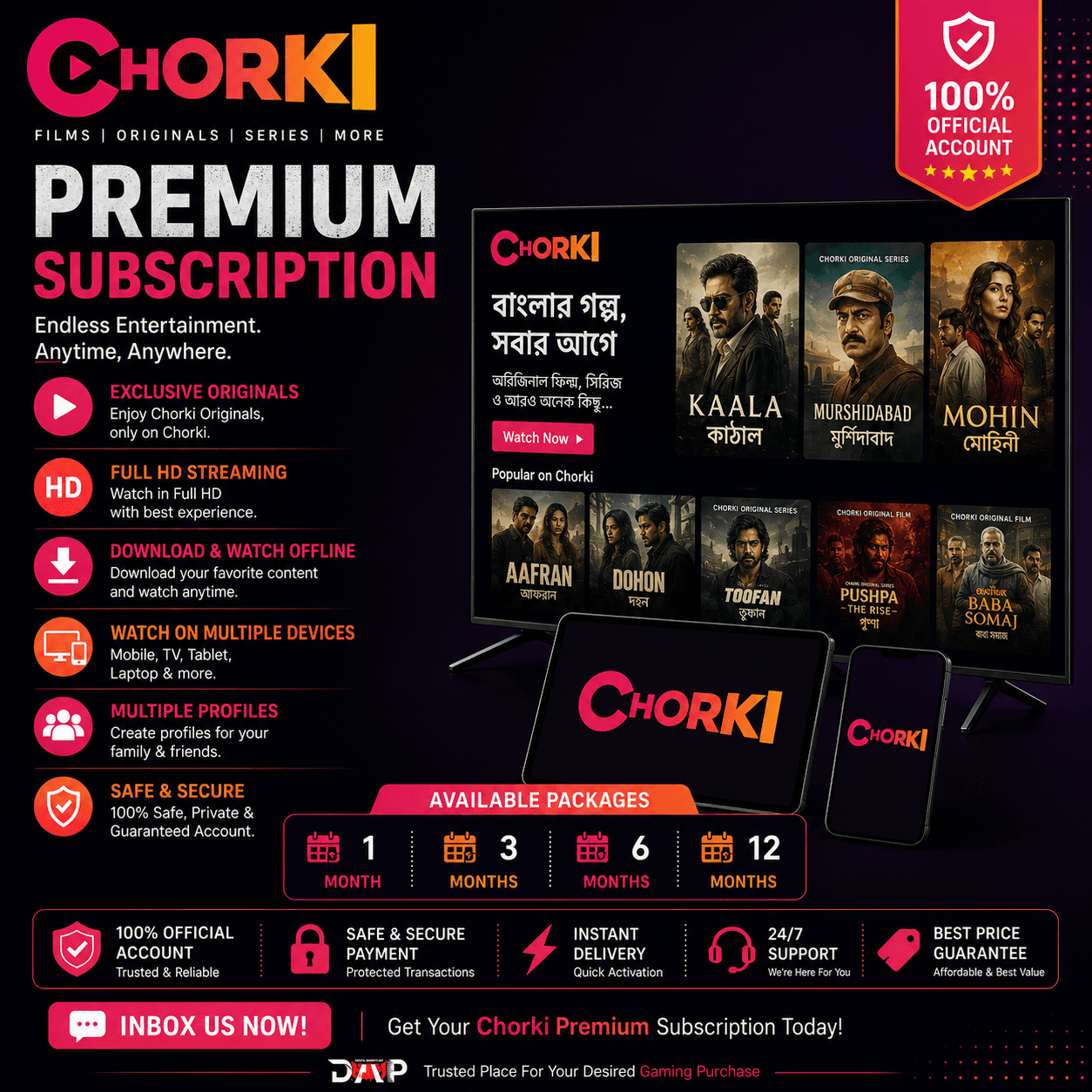 Chorki Subscription