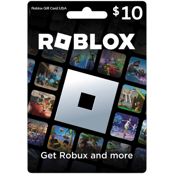 Roblox Gift Card 10 Usd