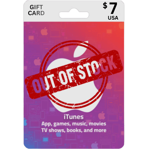 Itunes Gift Card 7 Usd