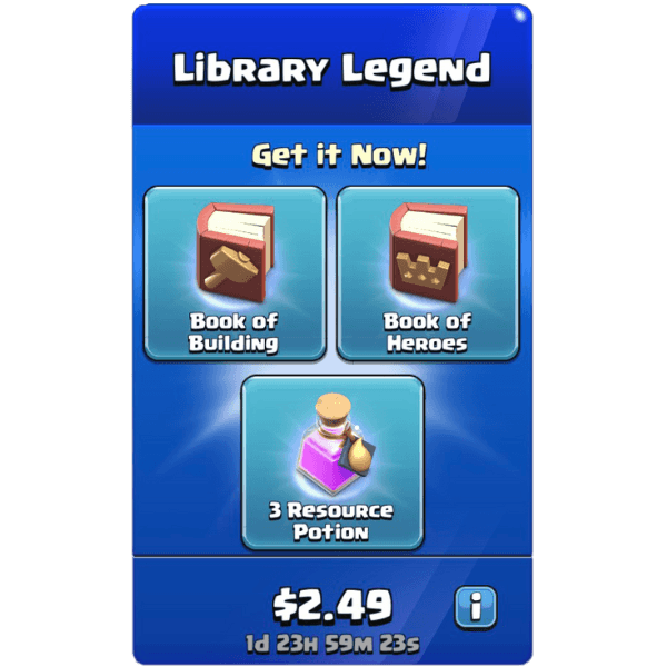 Library Legend Event Offer