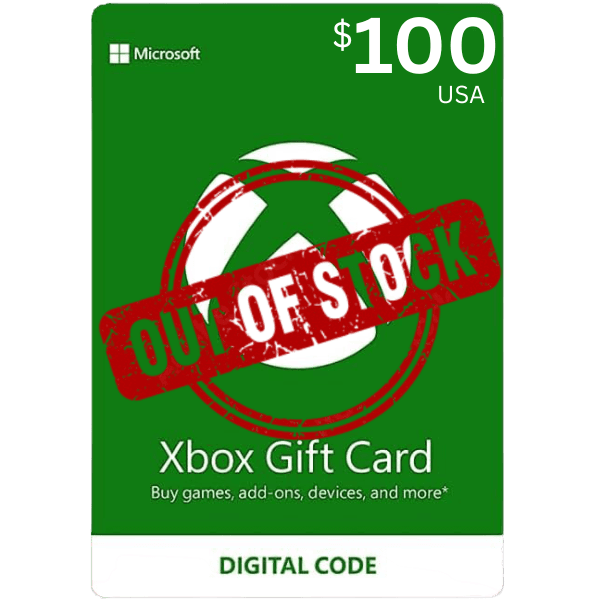 Xbox Gift Card 100 Usd