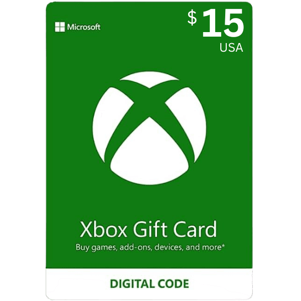 Xbox Gift Card 15 Usd